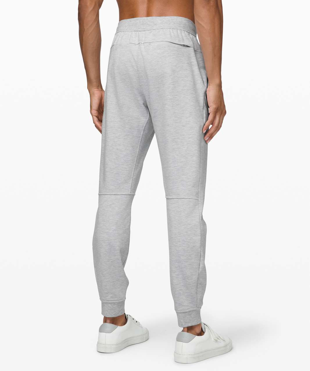 Lululemon City Sweat Jogger French Terry 27" *Shorter - Heathered Ultra Light Grey / Sea Salt