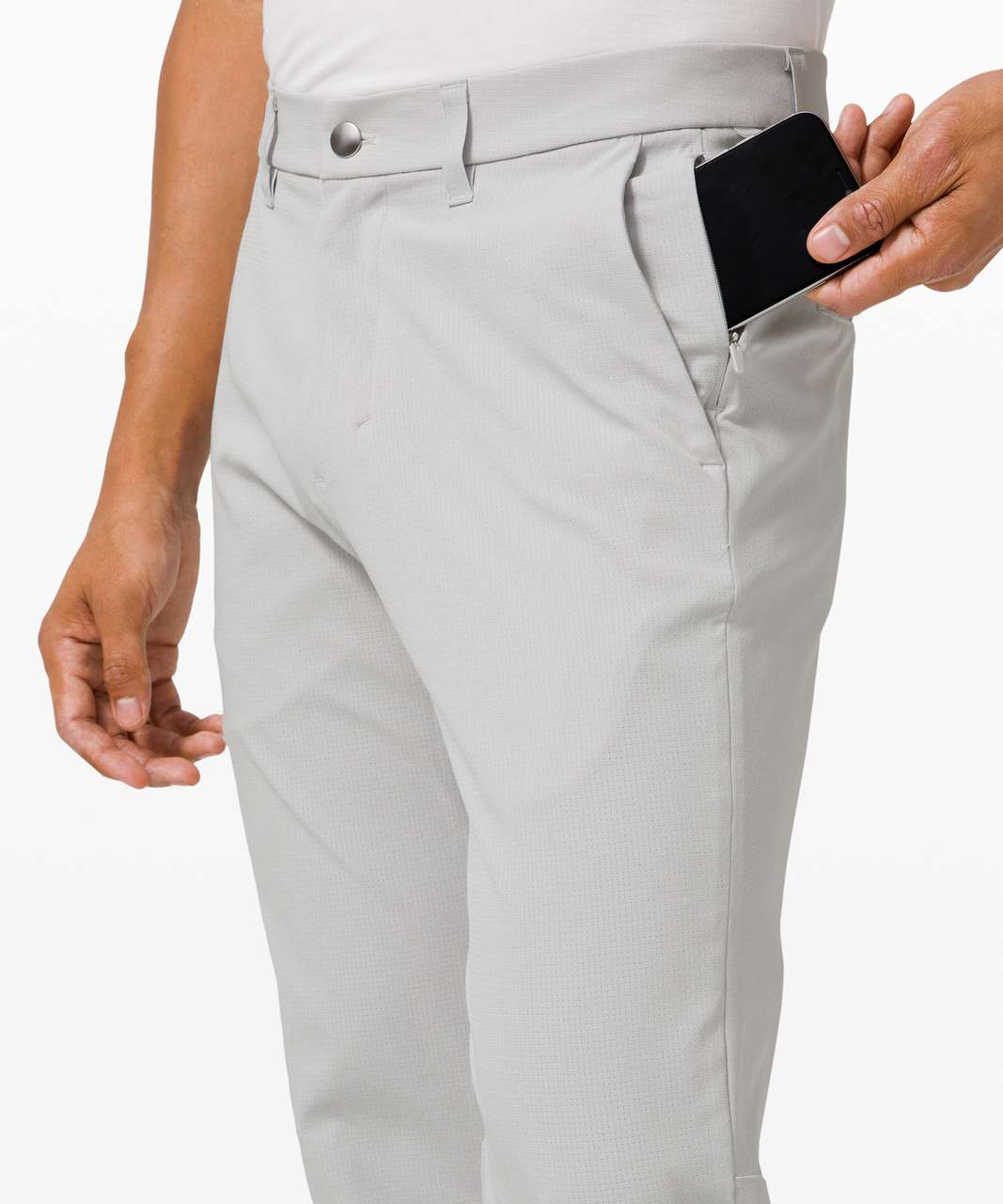 New Lululemon Commission Pant Slim 28 X 34 Light Men's Pants Color Vapor  Gray