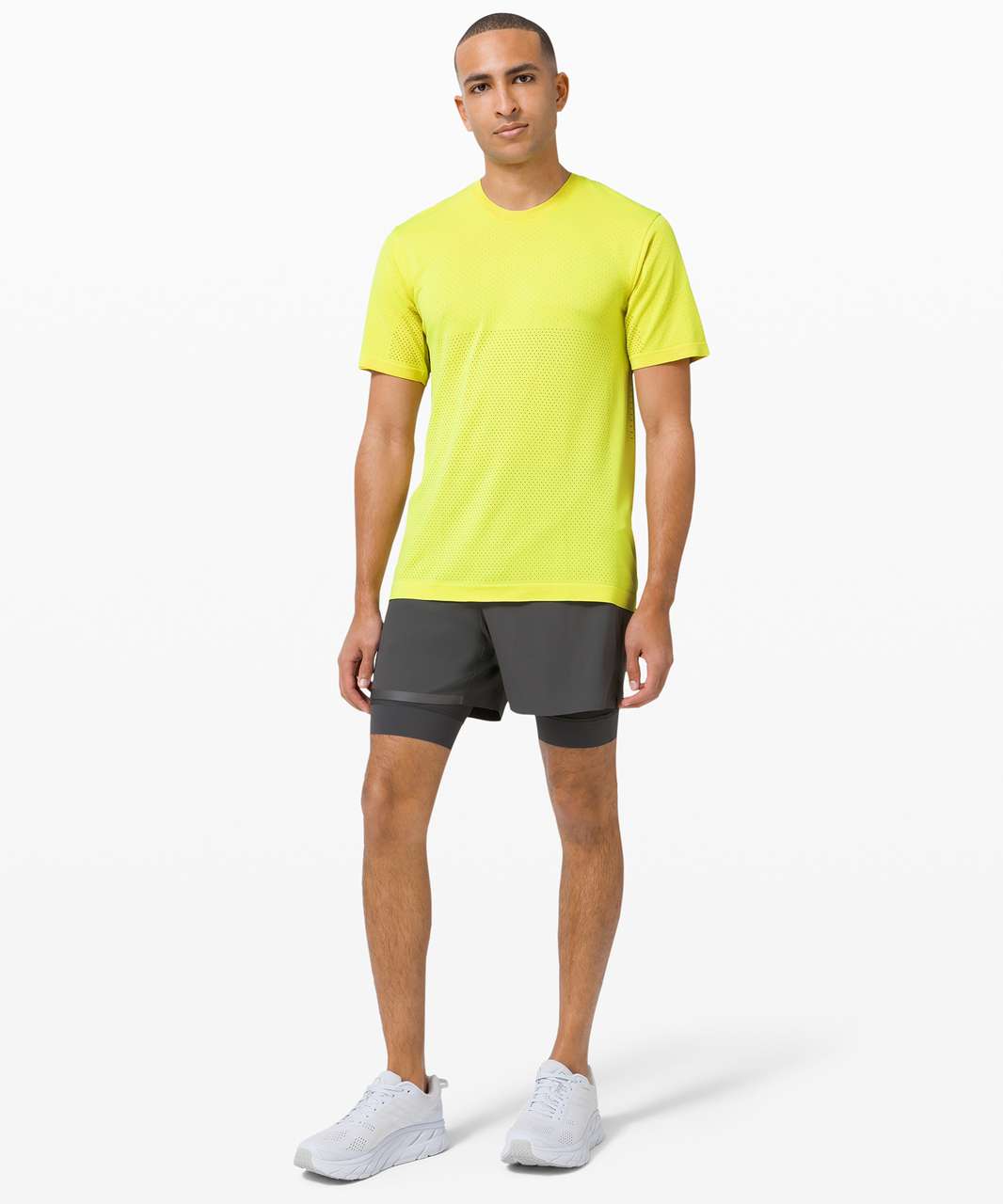 Lululemon Metal Vent Breathe Short Sleeve - Bolt / Soleil