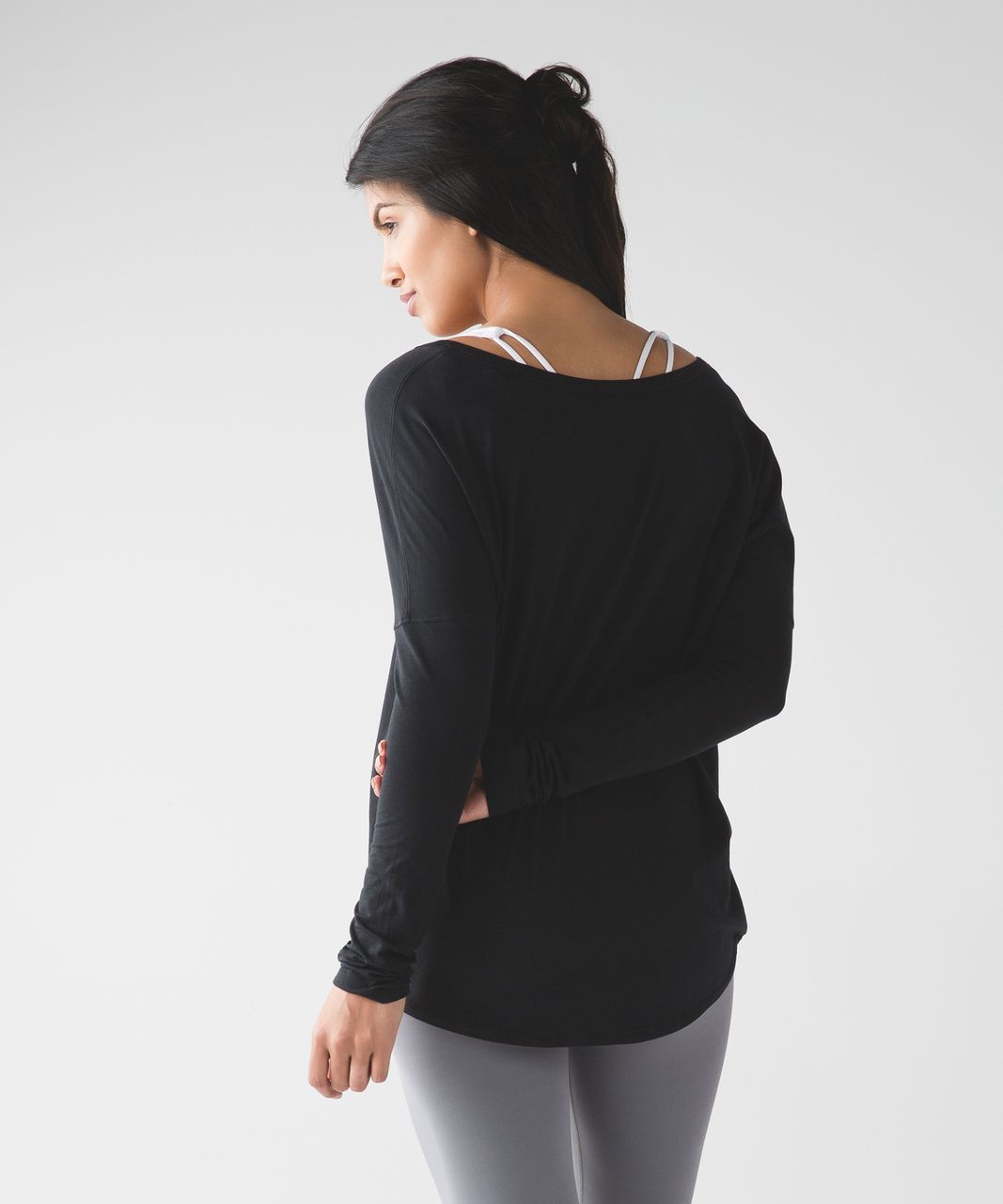 Lululemon Flip Your Dog Long Sleeve II - Black