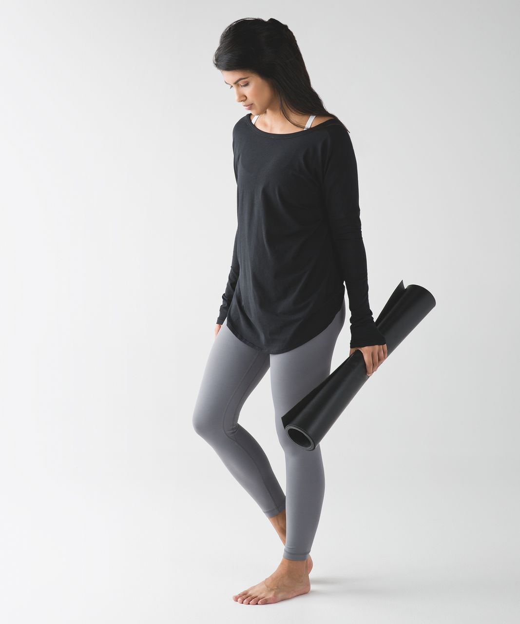 Lululemon Flip Your Dog Long Sleeve II - Black