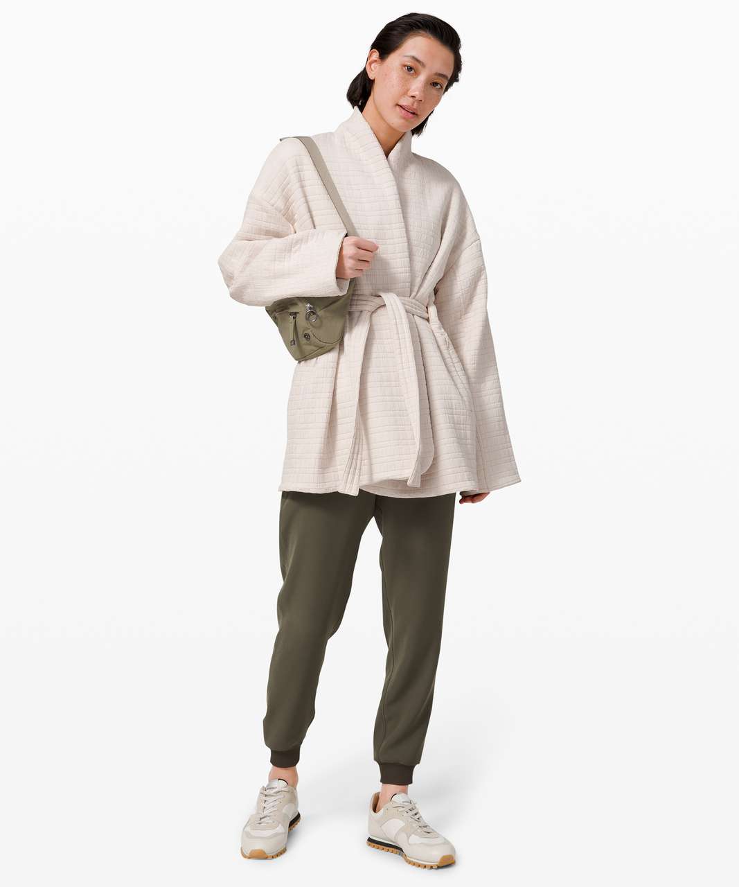 Lululemon Serene Travels Wrap - Light Ivory