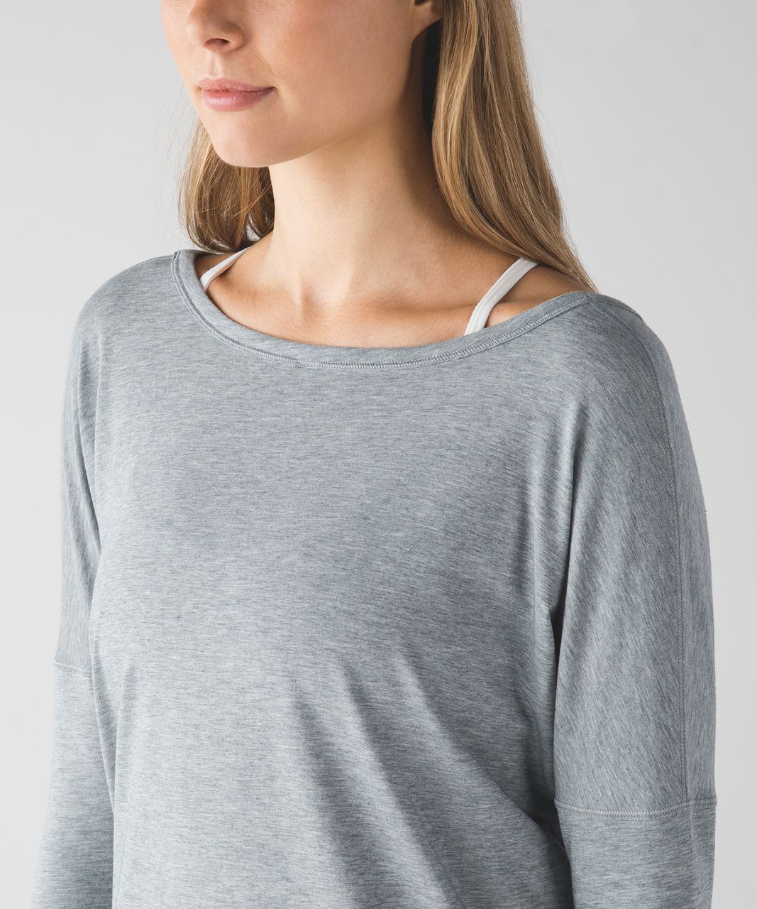 Lululemon Flip Your Dog Long Sleeve II - Heathered Medium Grey