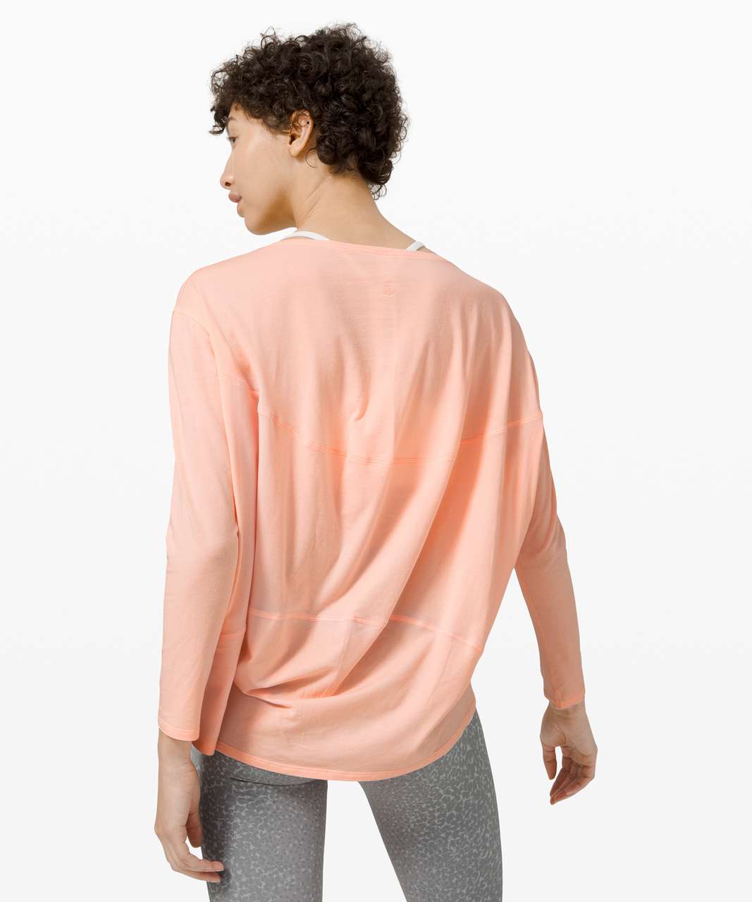 Lululemon Back In Action Long Sleeve - Ballet Slipper