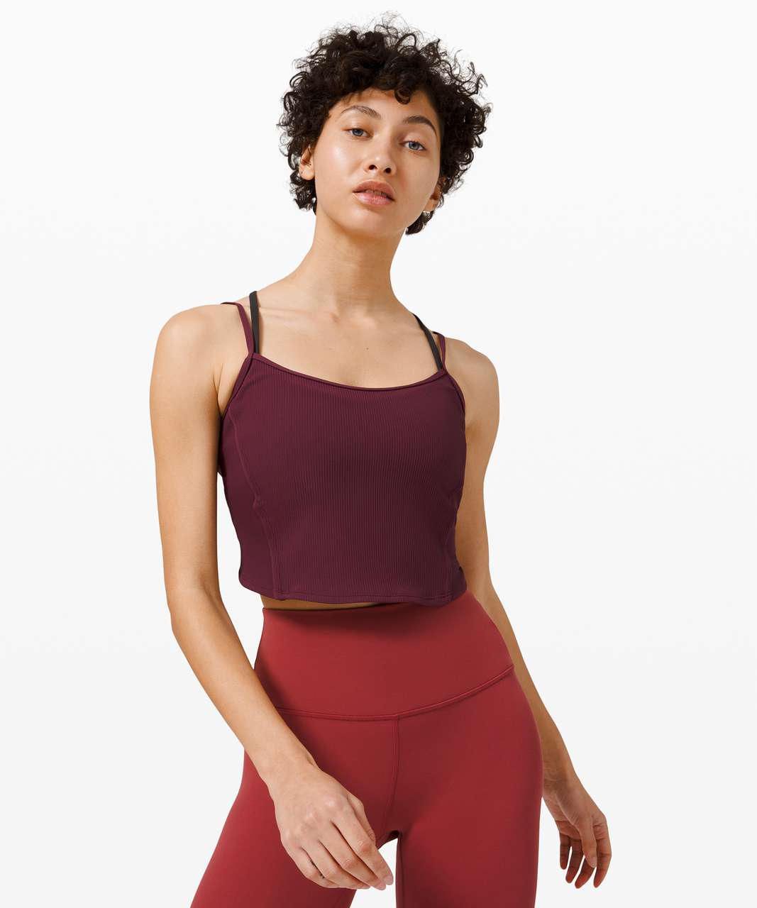 Lululemon Daily Lineup Tank - Cassis