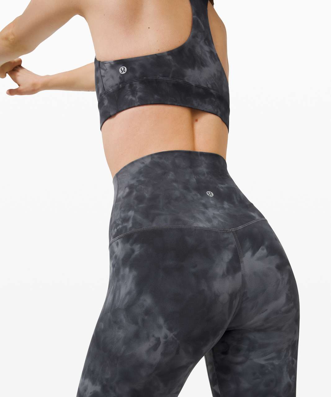 Lululemon Align Super High Rise Pant 28 Diamond Dye - Diamond Dye Pitch  Grey Graphite Grey - lulu fanatics