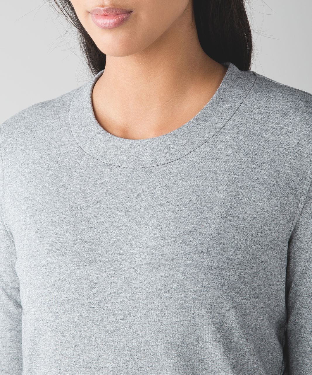 Lululemon Getaway Crew - Heathered Speckled Medium Grey