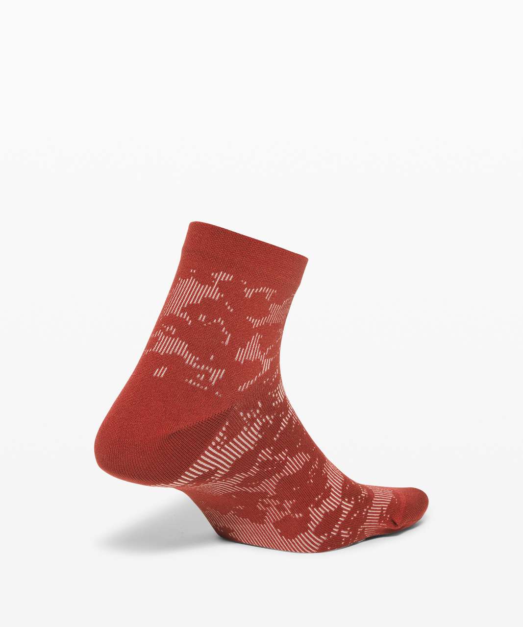 Lululemon Let it Flourish Ankle Sock - Ballet Slipper / Chianti