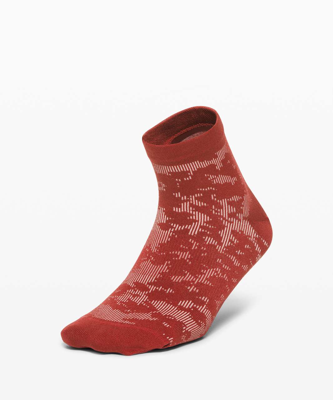 Lululemon Let it Flourish Ankle Sock - Ballet Slipper / Chianti