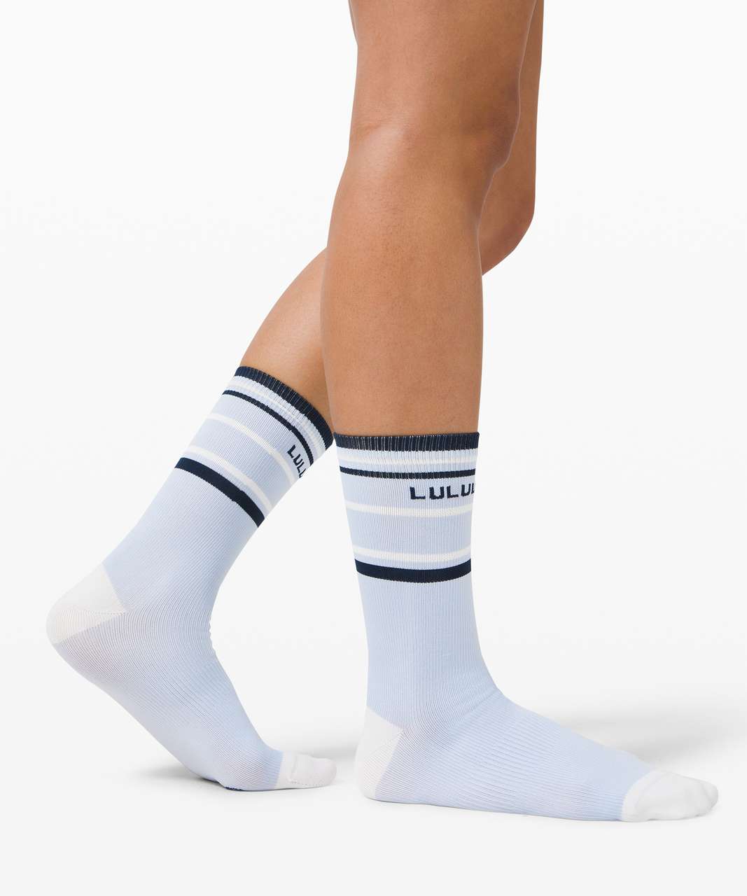 Lululemon Tale To Tell Crew Sock *2 Pack - White / Daydream / True Navy