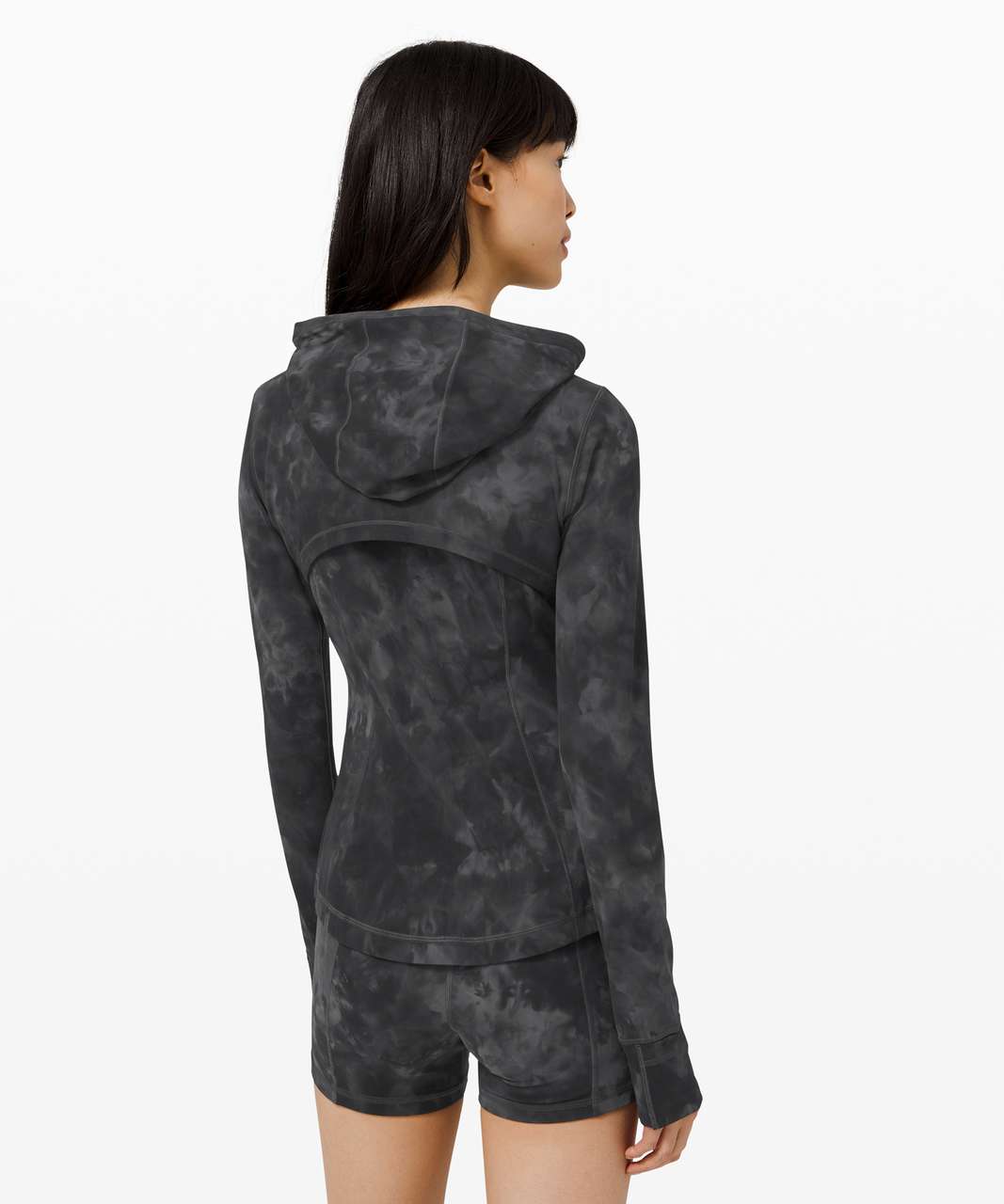 Lululemon Hooded Define Jacket Nulu Diamond Dye Graphite Grey Tie Dye 8 US  12 UK