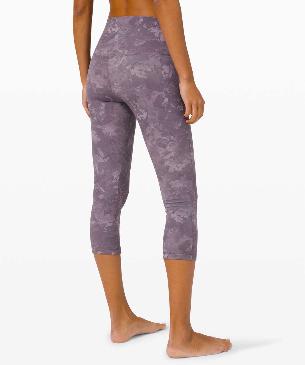 Lululemon Align Crop *21" - Rejuvenate Dark Chrome Multi