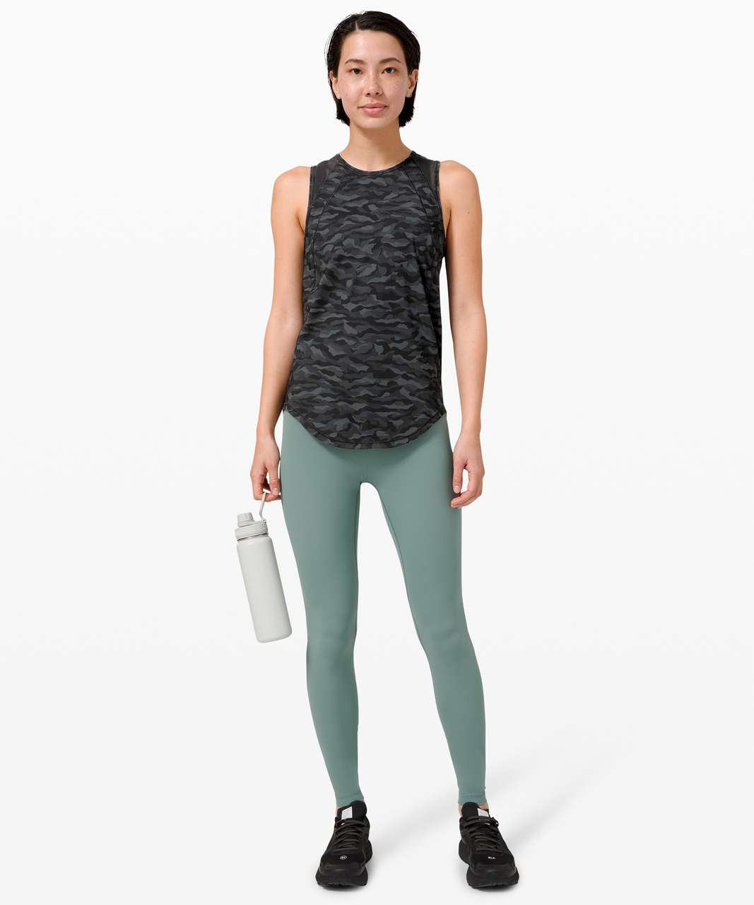 Lululemon Camo Sculpt Tankless