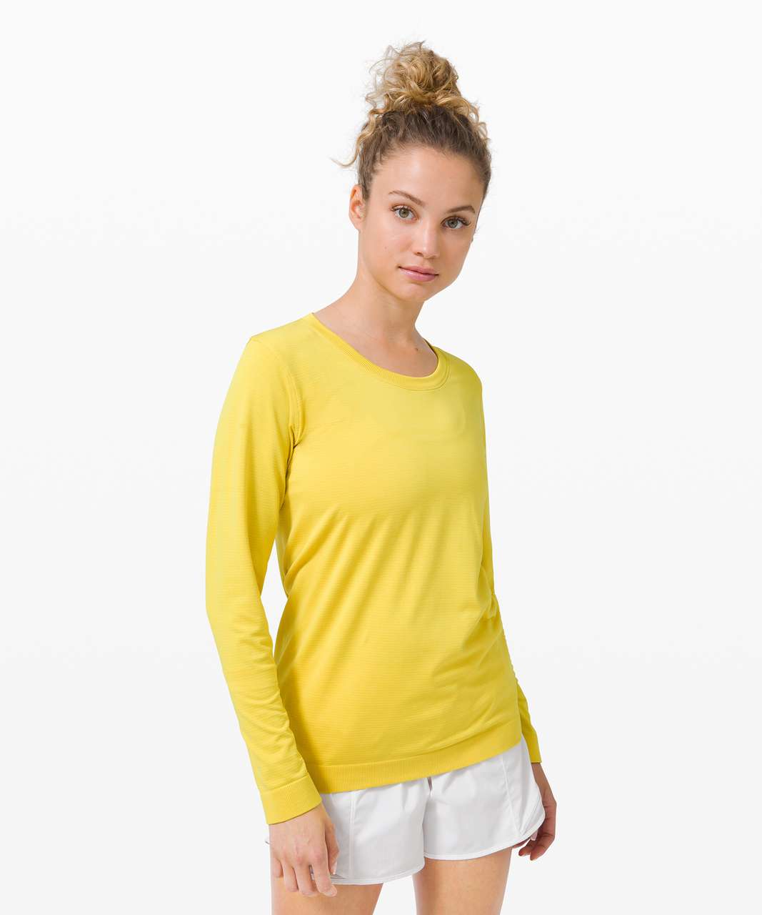 Lululemon Swiftly Relaxed Long Sleeve - Soleil / Soleil - lulu fanatics