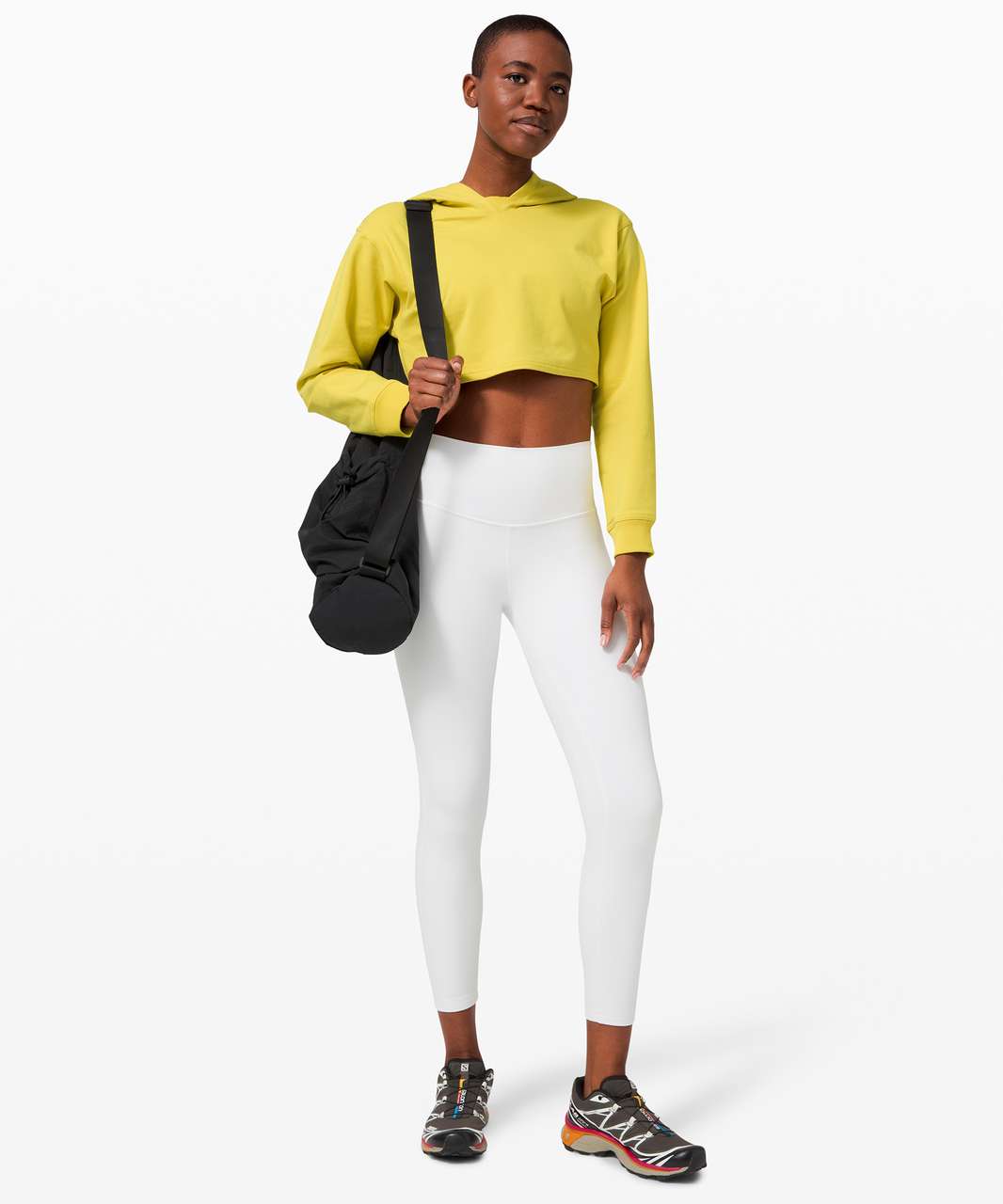 Lululemon All Yours Cropped Hoodie - Soleil