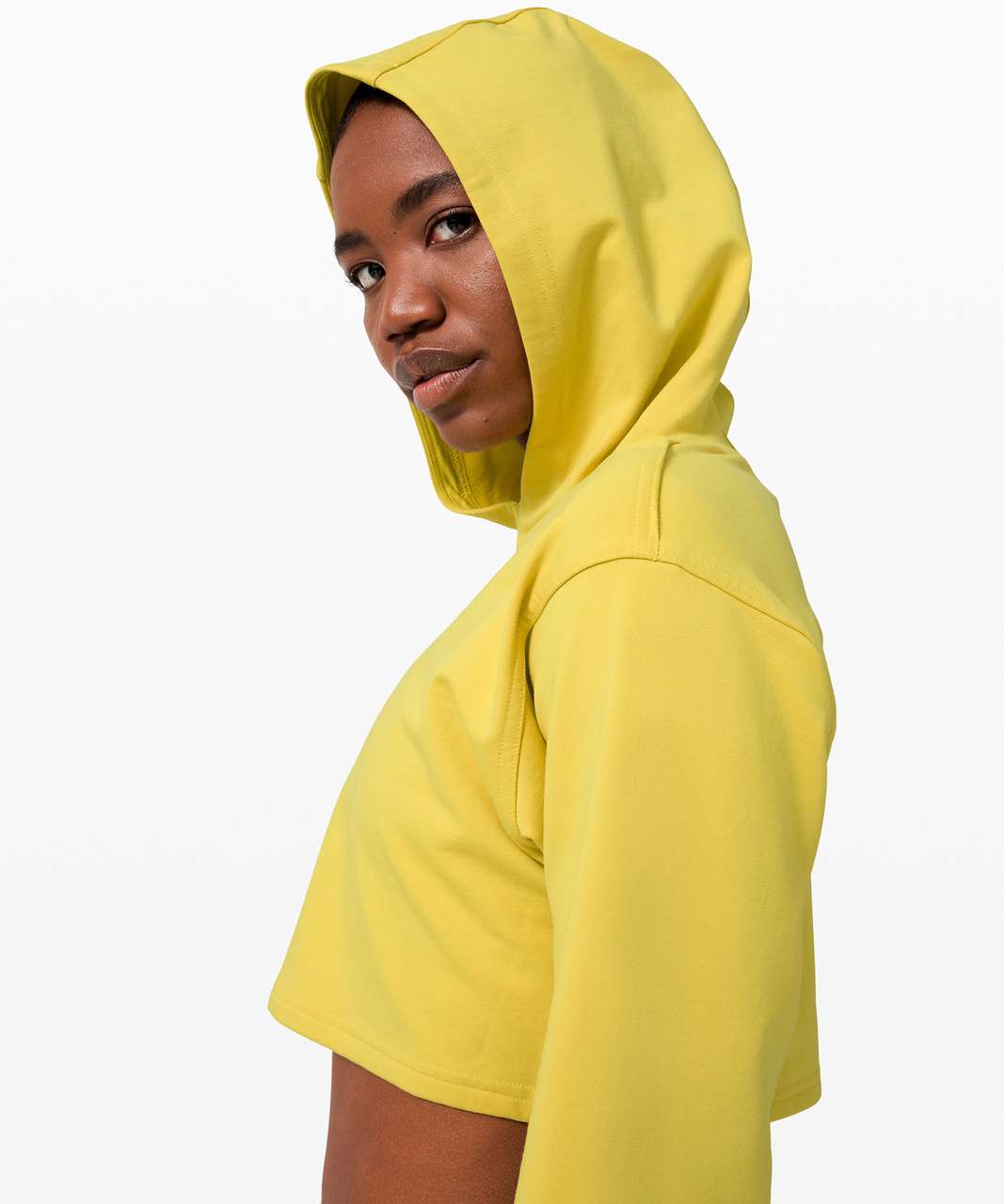 Lululemon All Yours Cropped Hoodie - Soleil