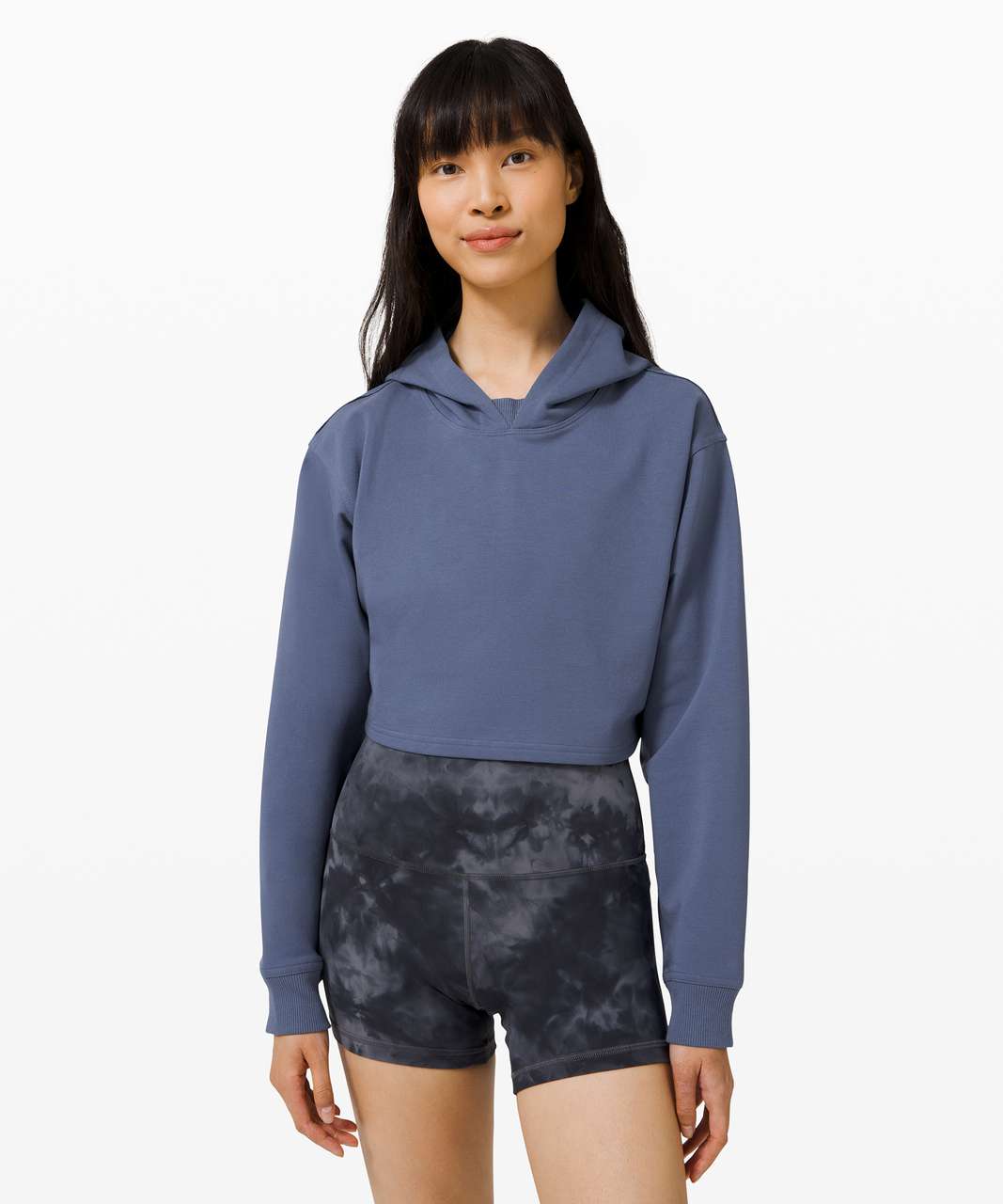 Lululemon All Yours Hoodie Fleece Pullover Sweatshirt in Daydream (light  Blue) 8