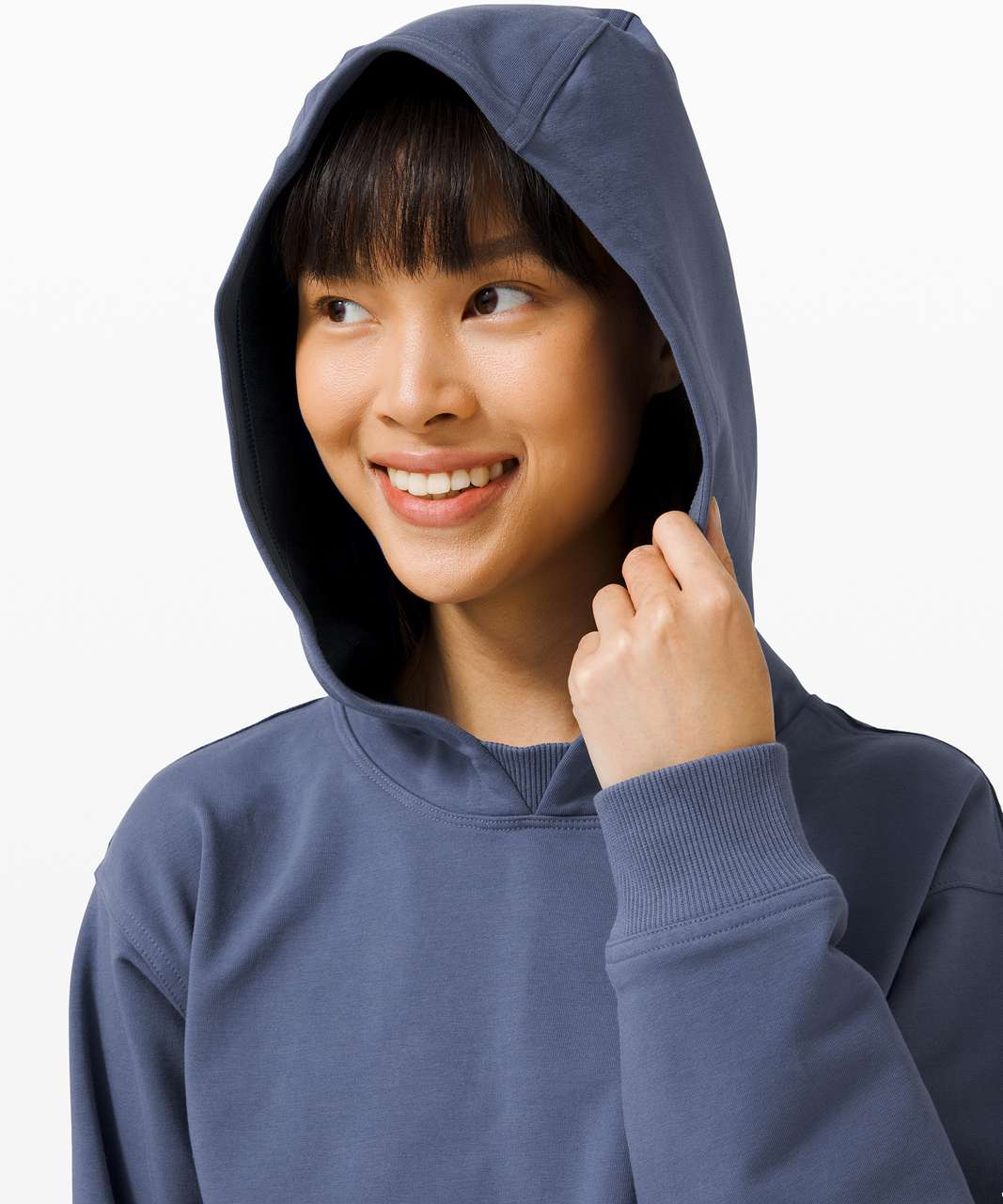 All Yours Hoodie (16 or 18) in heathered blue linen : r/lululemon