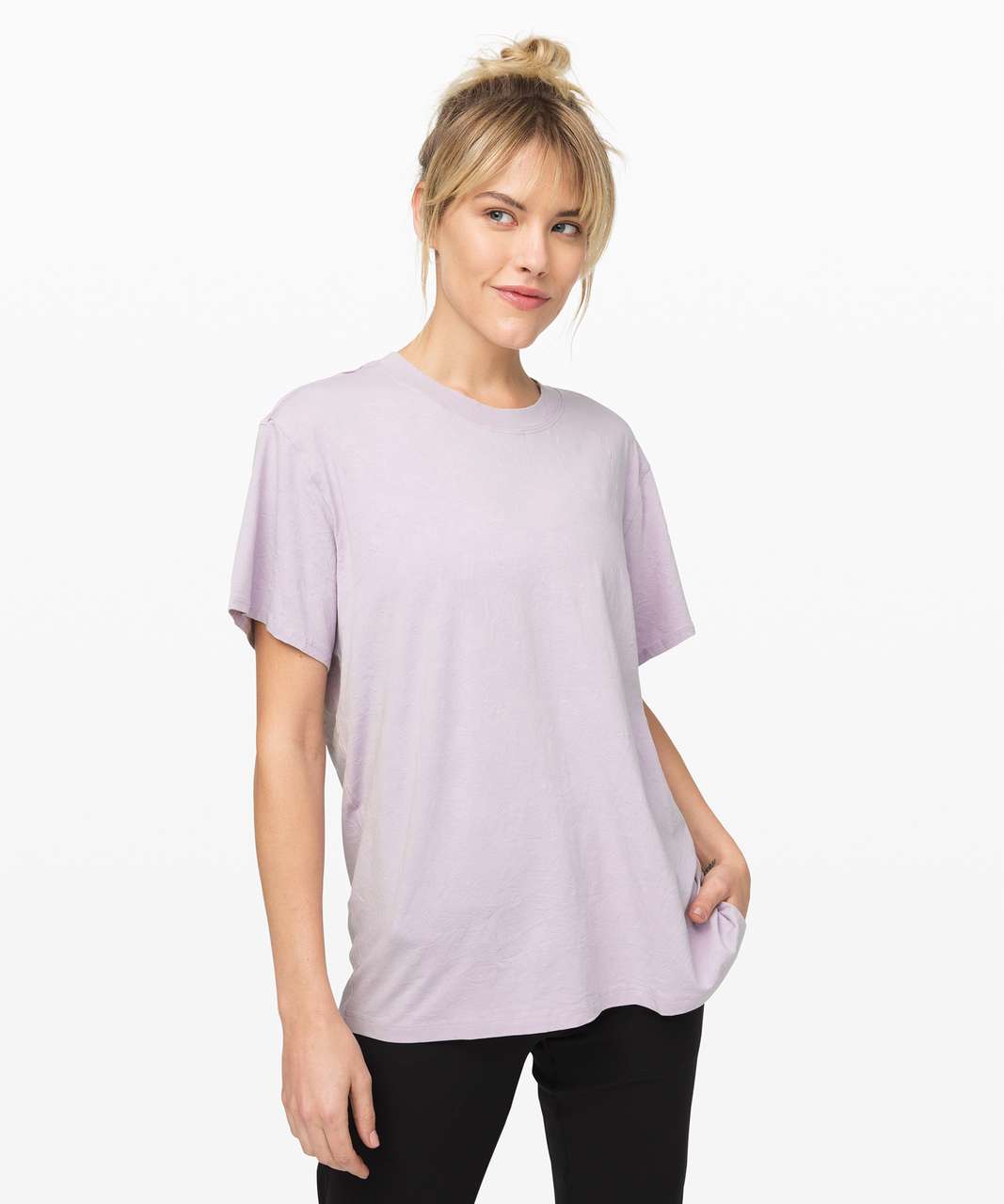 Lululemon All Yours Crop Tee - Brown Earth - lulu fanatics