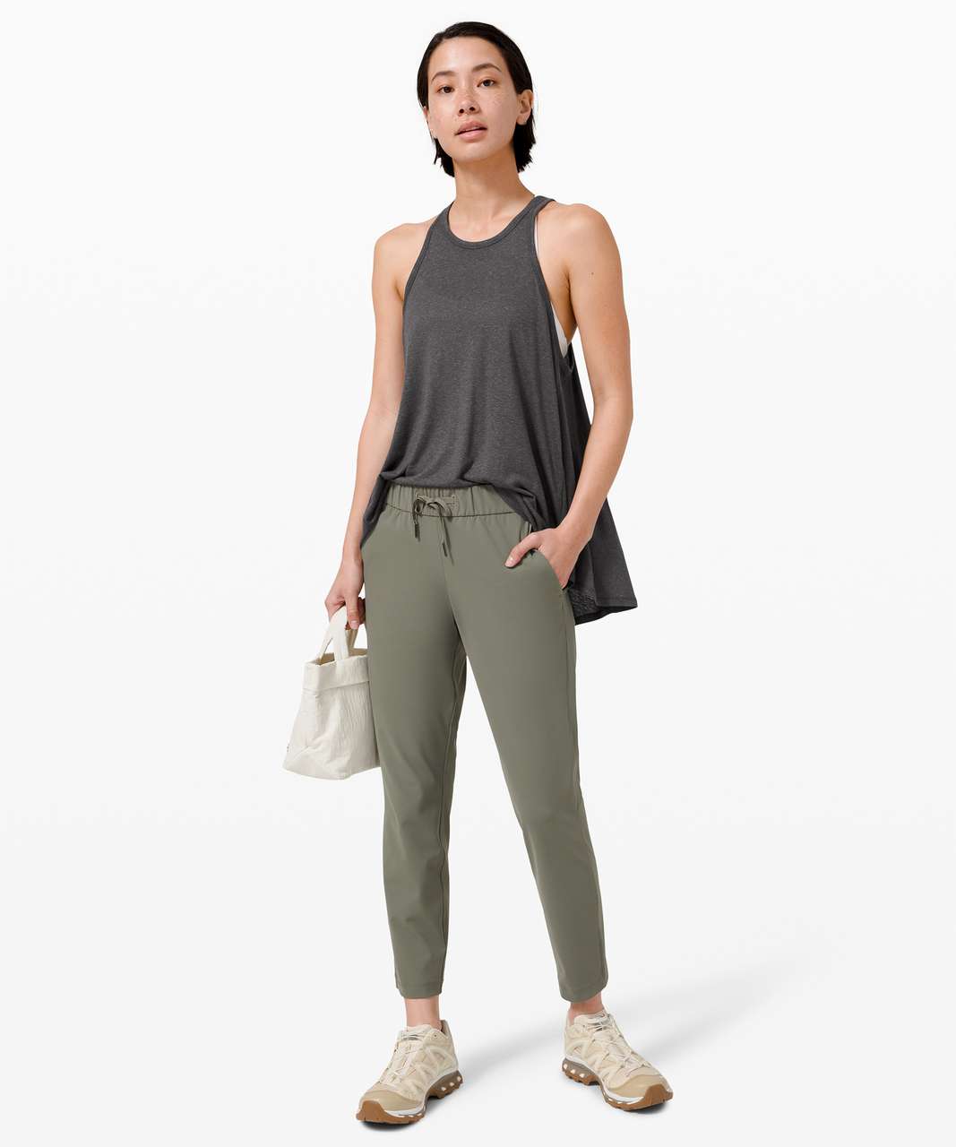 Lululemon Day to Light Tank - Graphite Grey