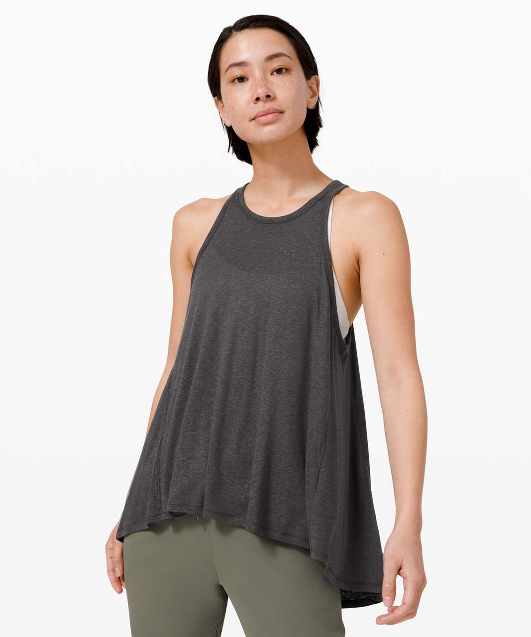 Lululemon Day to Light Tank - Graphite Grey