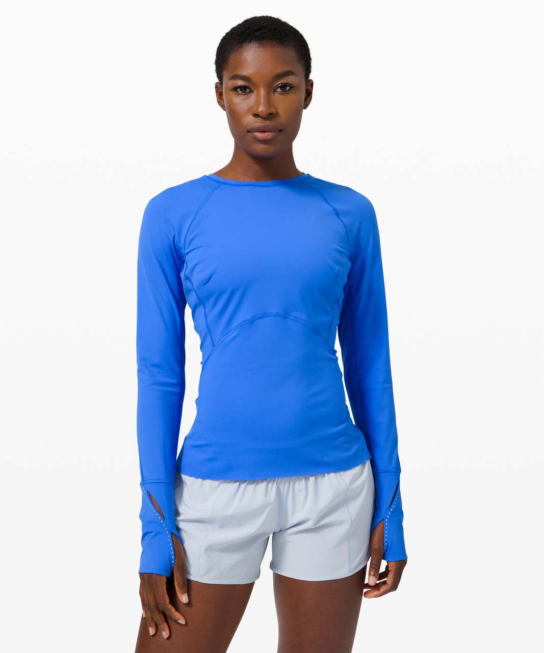 Lululemon Run Tall Long Sleeve - Wild Bluebell - lulu fanatics