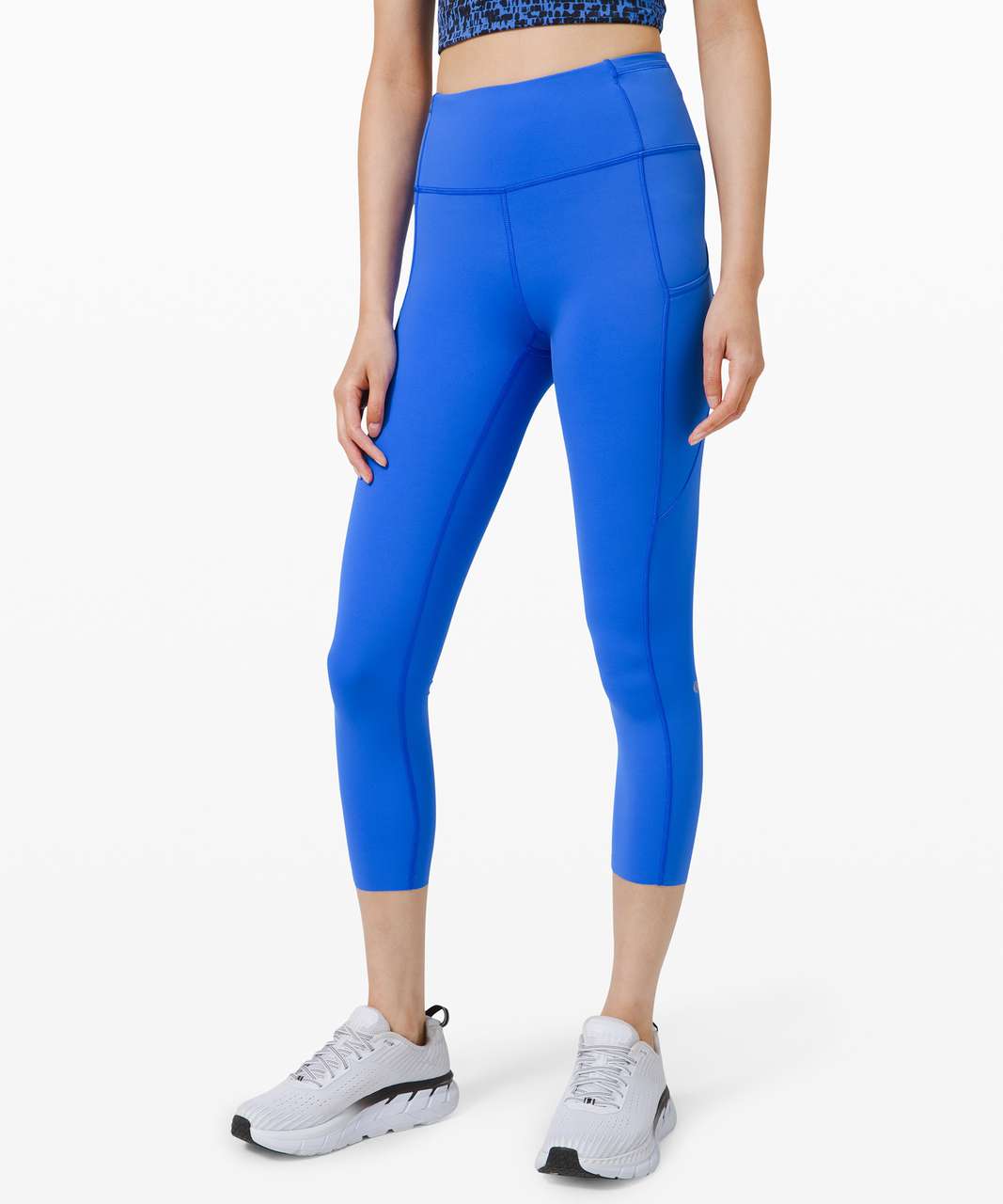 Lululemon Fast and Free High-Rise Crop II 23" *Non-Reflective - Wild Bluebell