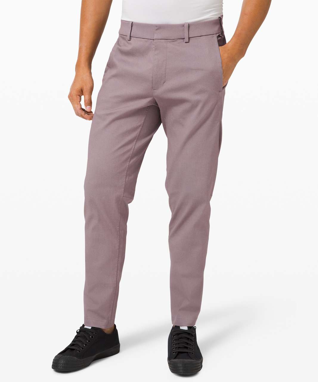 Lululemon Shadow Lite Pant 30" *Oxford - Lunar Rock / White