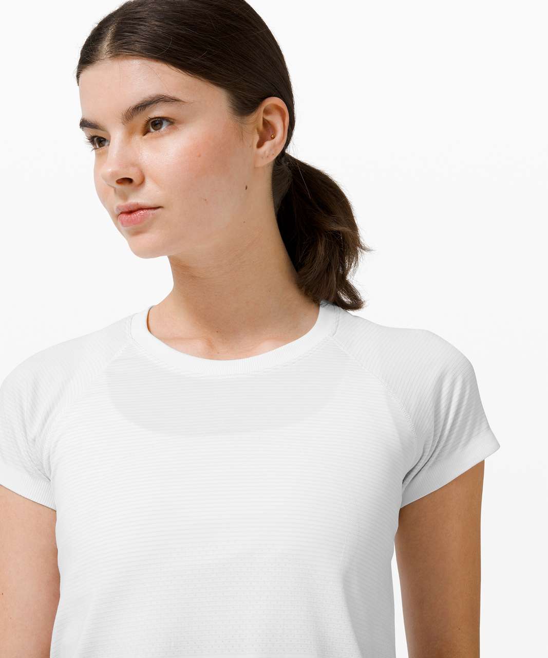 Lululemon Swiftly Tech Short Sleeve 2.0 - White / White (First Release)