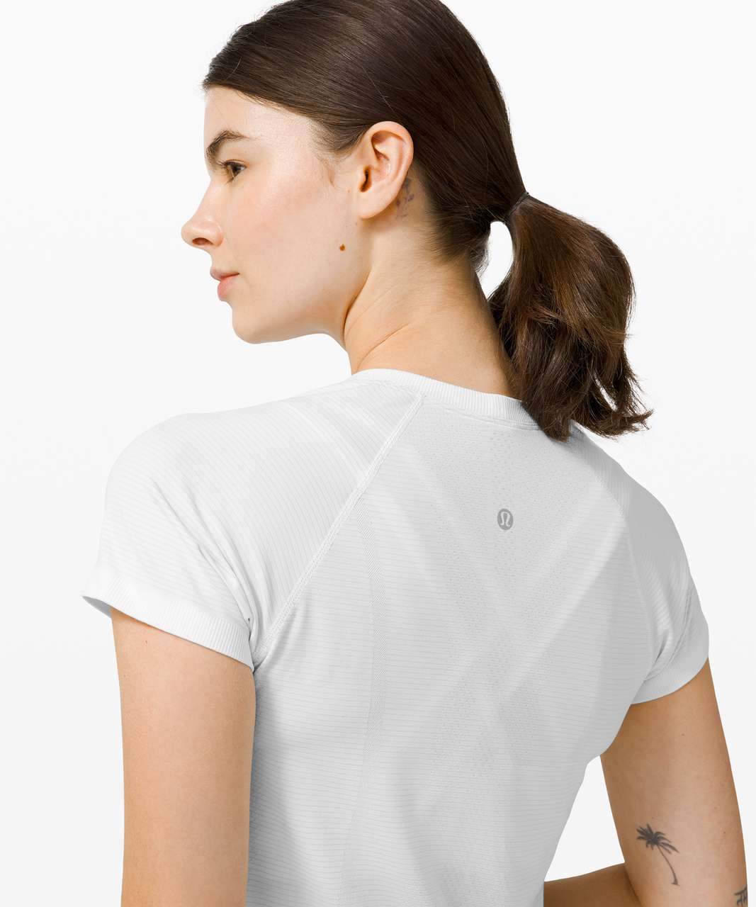 Lululemon Swiftly Tech Short Sleeve 2.0 - White / White (First Release)