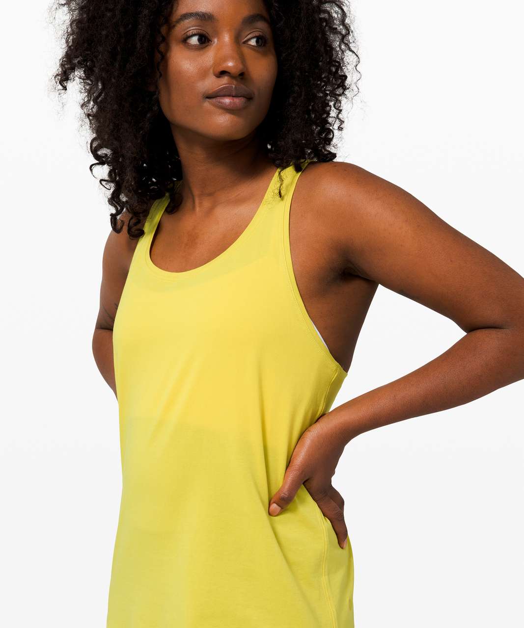 Lululemon Love Tank *Pleated - Soleil