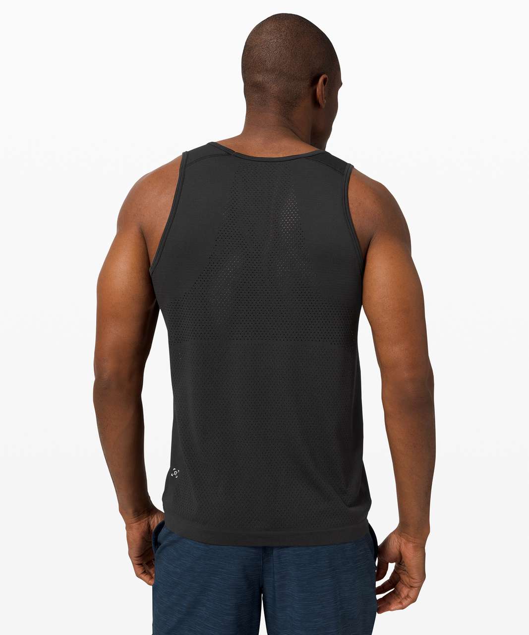 Lululemon Metal Vent Breathe Tank - Black / Black - lulu fanatics