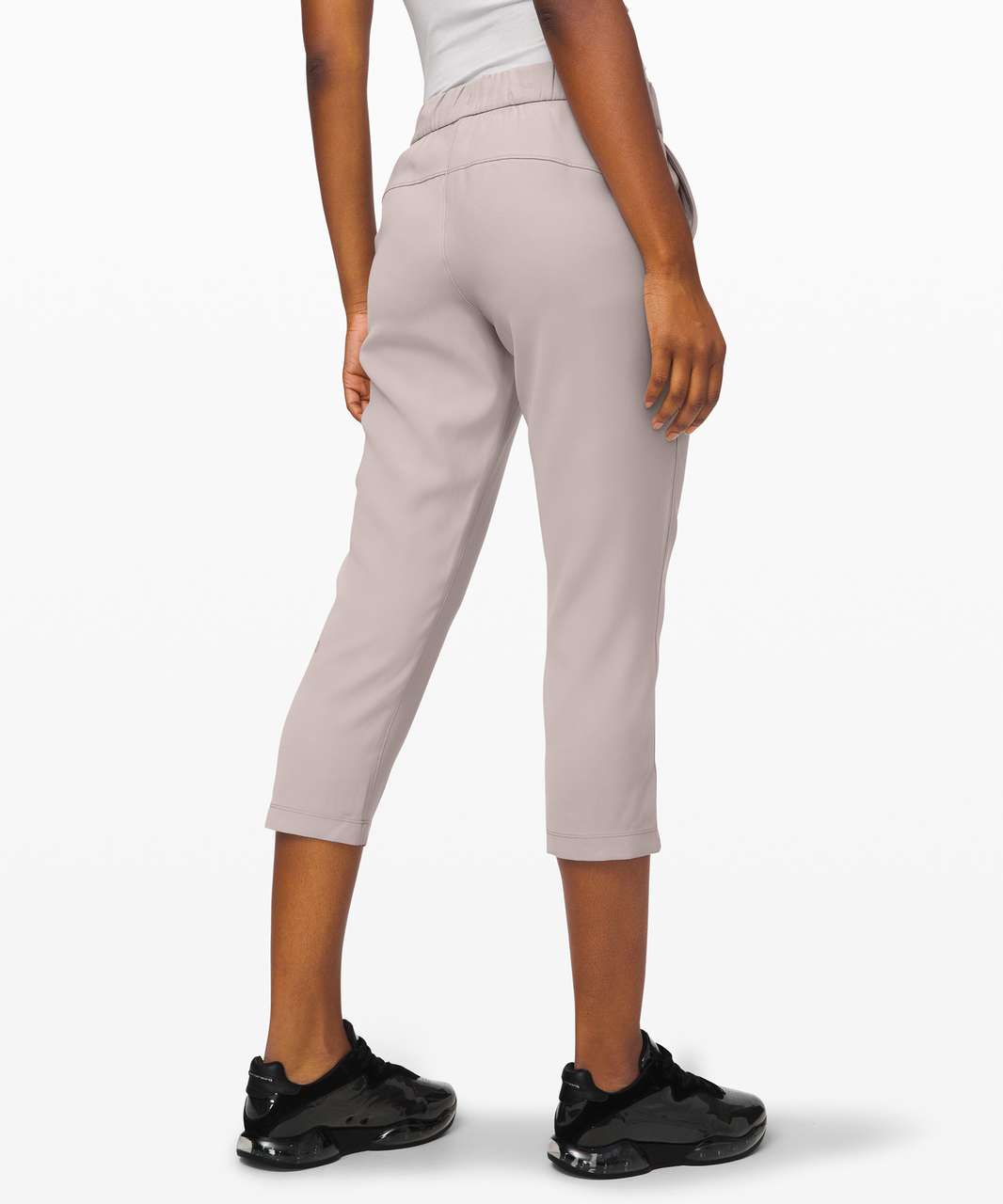 Lululemon On the Fly Crop 23" *Woven - Dark Chrome