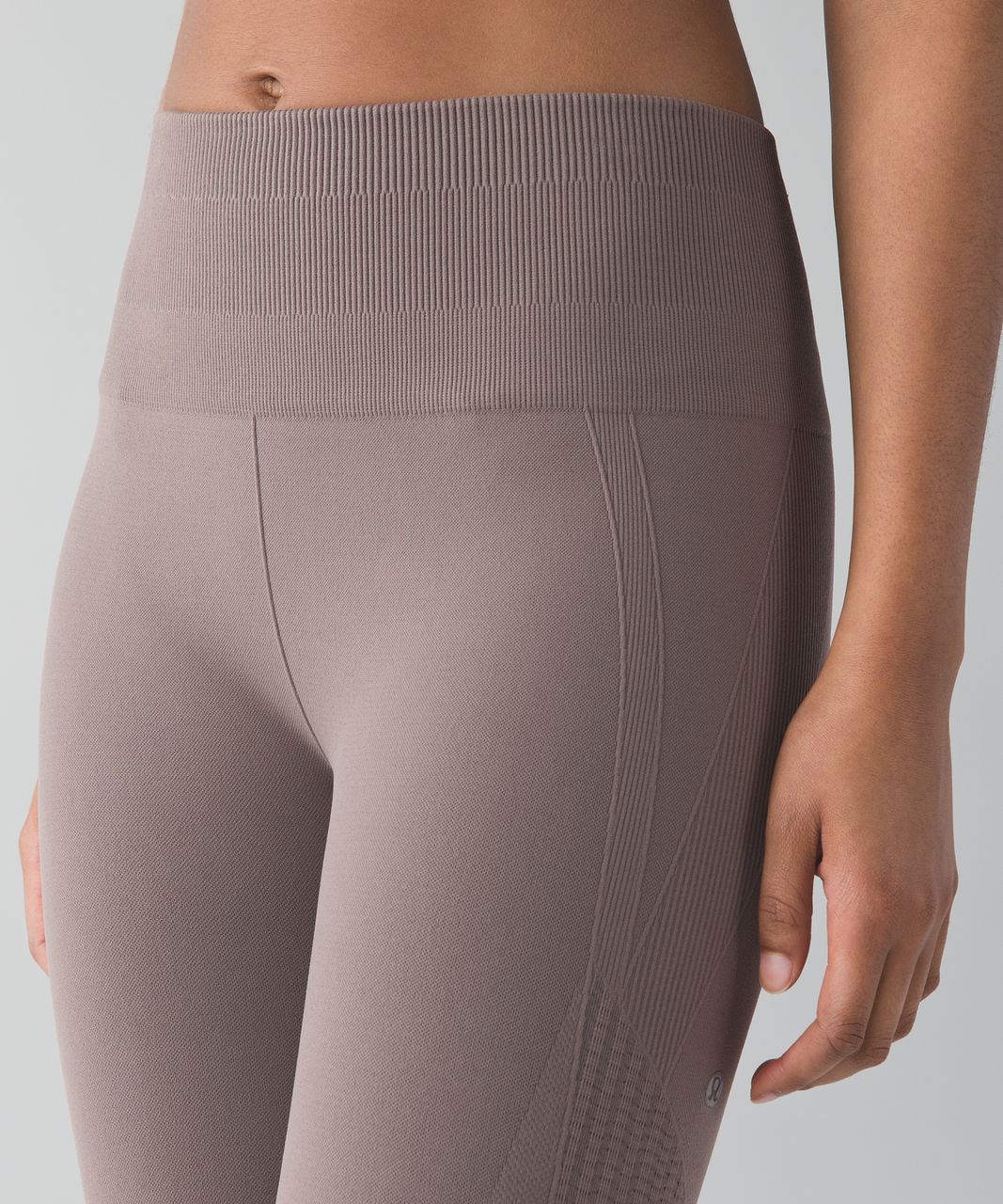 Lululemon Flow & Go Crop - Cool Cocoa