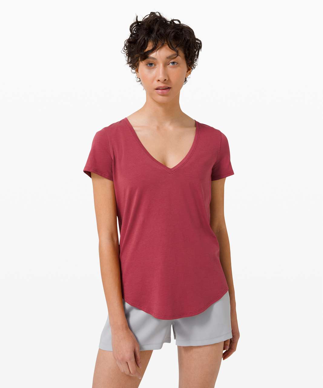 Lululemon Love Tee V - Chianti