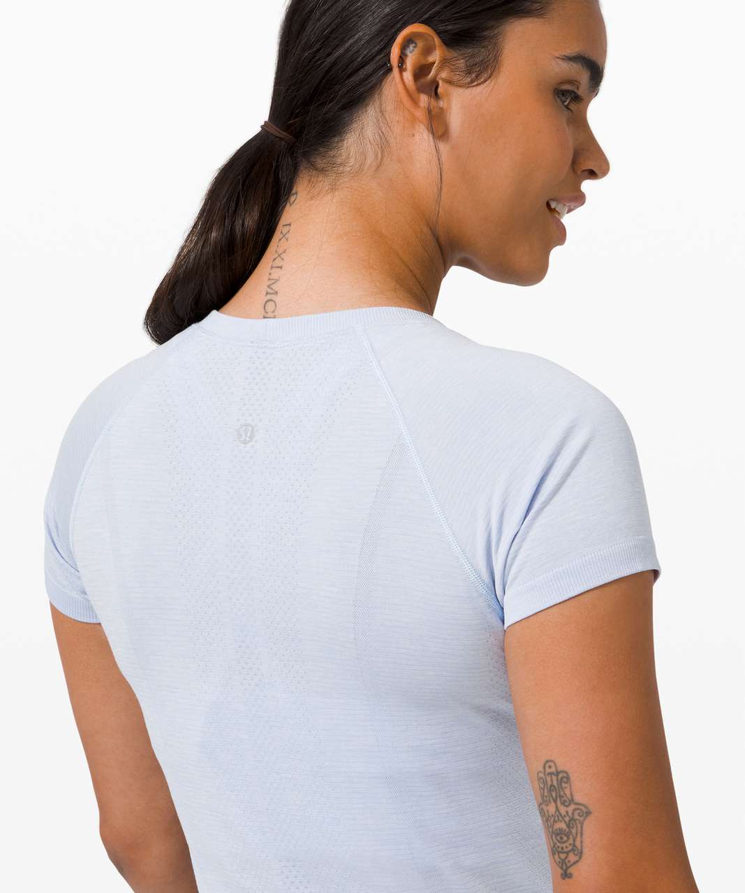 Lululemon Swiftly Tech Short Sleeve 2.0 - Daydream / White