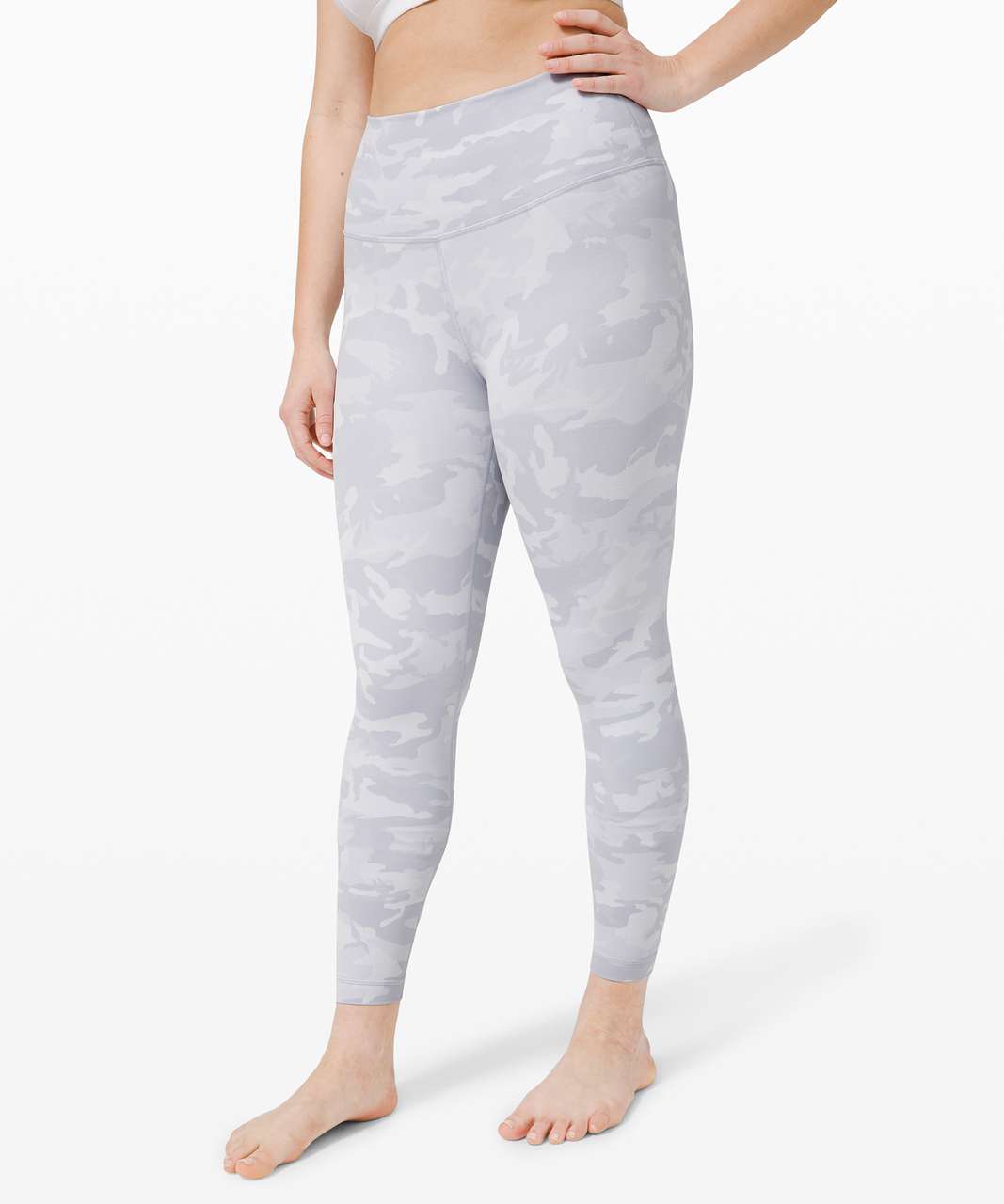 Lululemon Alpine White and Gray Camo Leggings  Grey leggings outfit, Grey lululemon  leggings, White camo leggings outfit