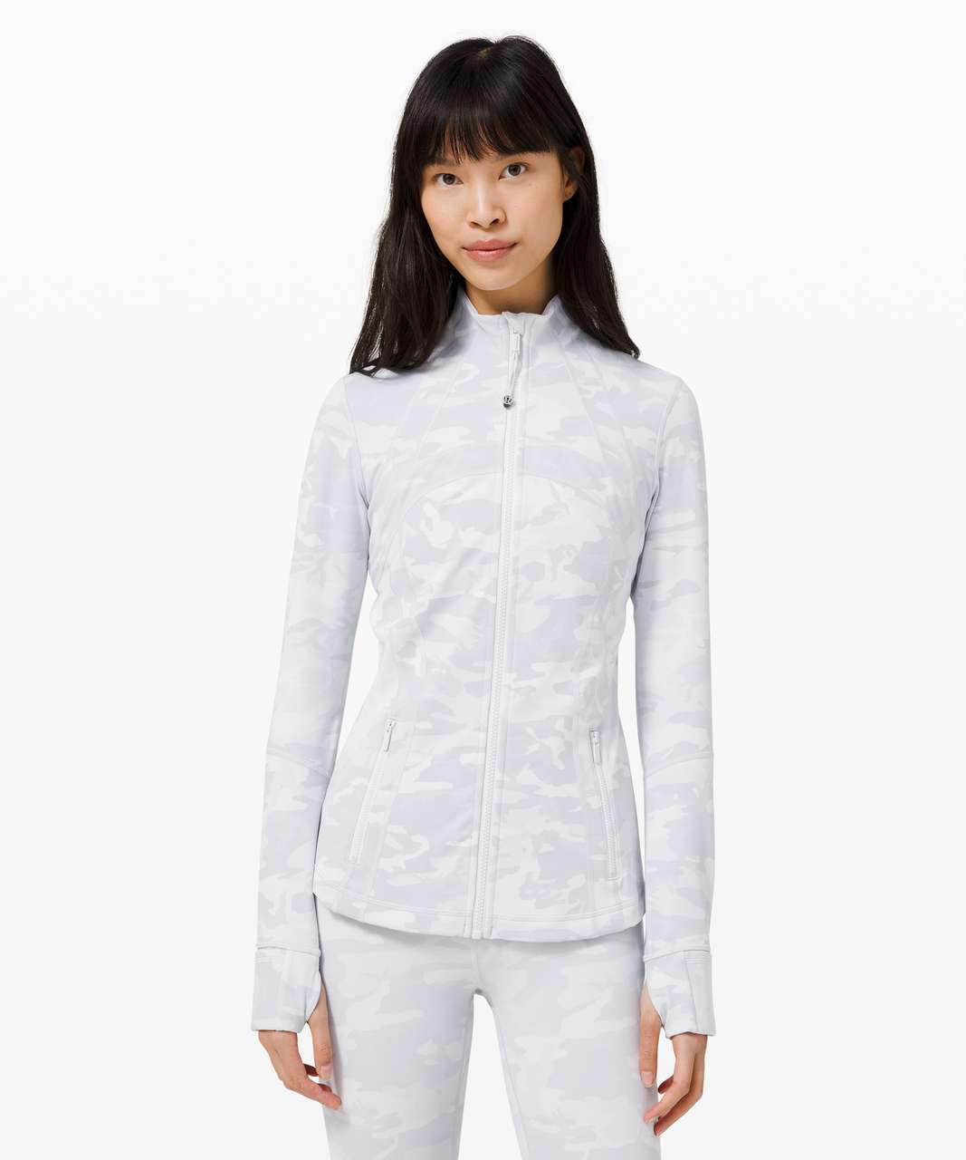 Lululemon Define Jacket *Luxtreme - Incognito Camo Jacquard Alpine White Starlight