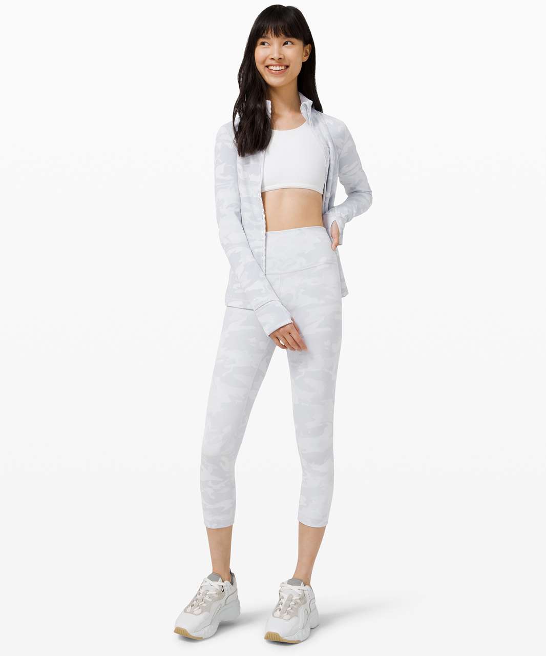 Winter Whites in Canada: Define Jacket in White (4) and Align Bra in White  (6). : r/lululemon