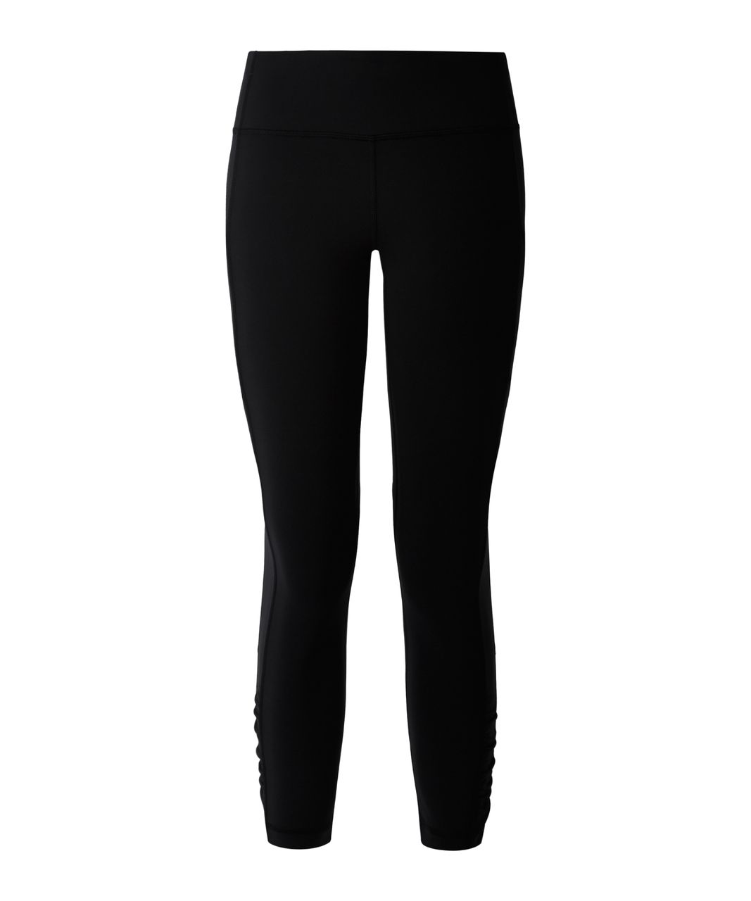 Lululemon Womens Stretch Mid-Rise Cropped Athletic Leggings Black Size -  Shop Linda's Stuff