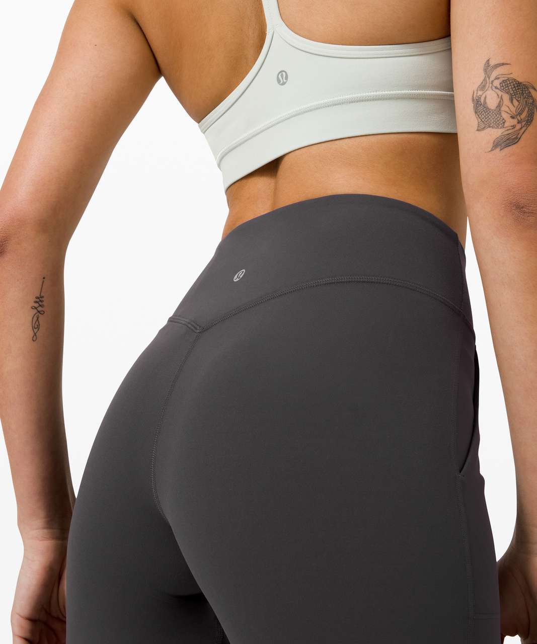 Lululemon Align Jogger Crop *23 - Graphite Grey - lulu fanatics