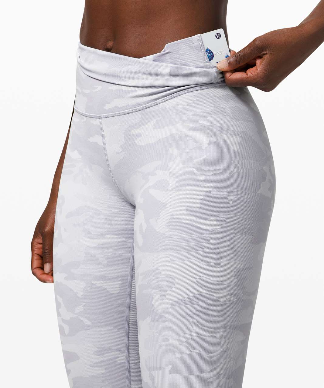 Lululemon Camo Wunder Under Leggings White Size 6 - $60 (38% Off