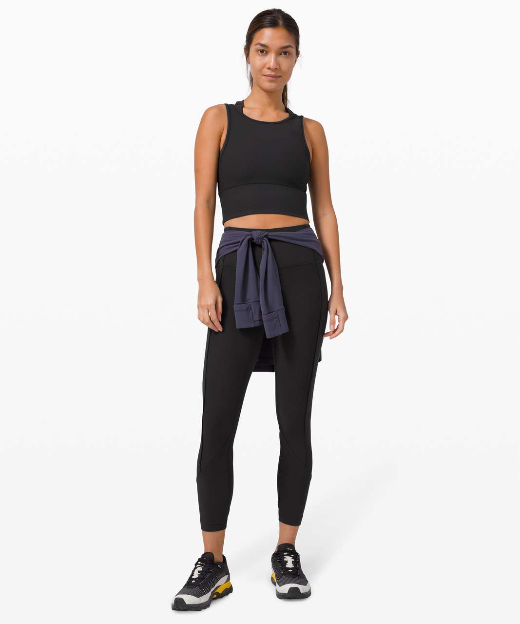 Lululemon Power Pivot Tank *Rib - Black