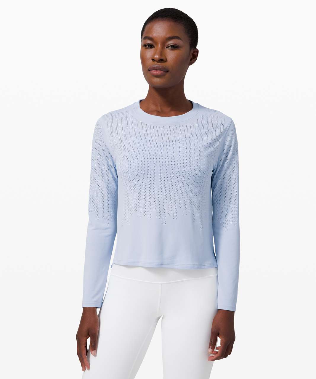 Lululemon Train to Be Long Sleeve - Daydream / Daydream - lulu fanatics