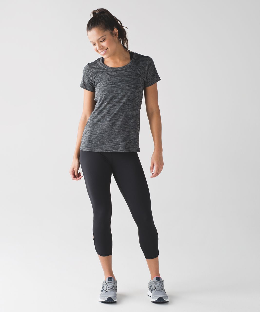 Lululemon Beat The Heat Crop - Black