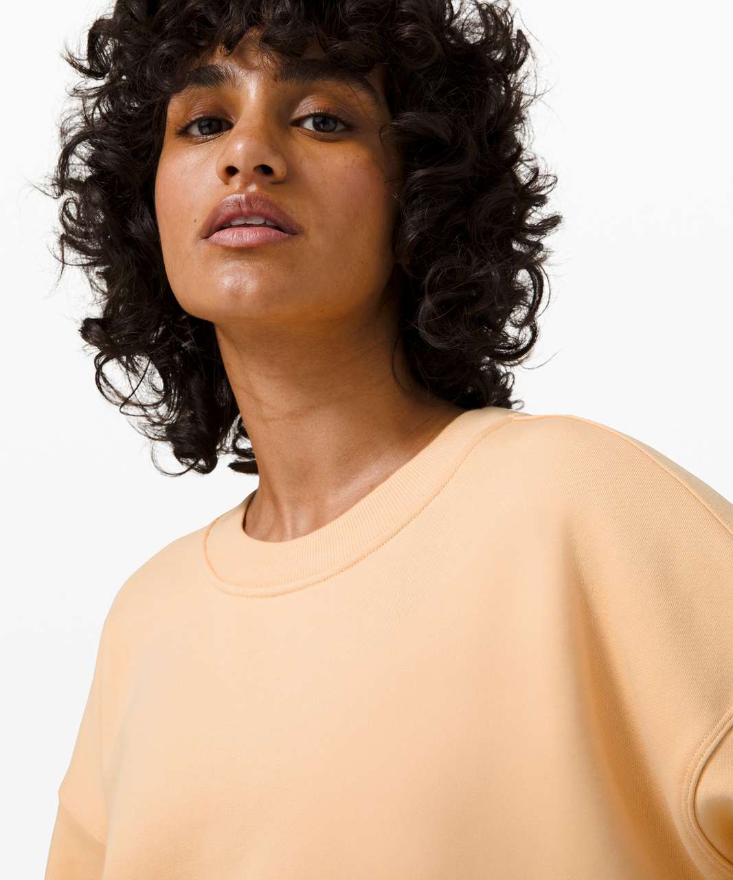 Lululemon Perfectly Oversized Crew - Ivory Peach