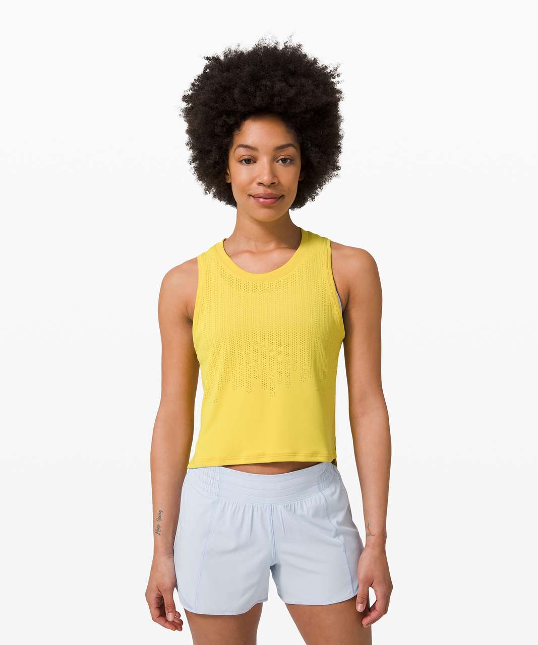 Lululemon Train to Be Tank - Soleil / Soleil