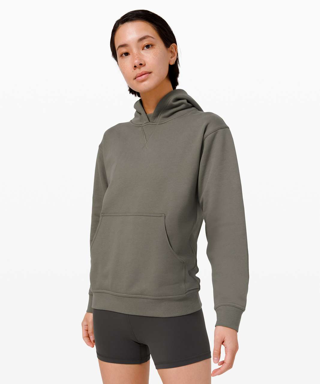 Lululemon All Yours Hoodie *Terry - Grey Sage