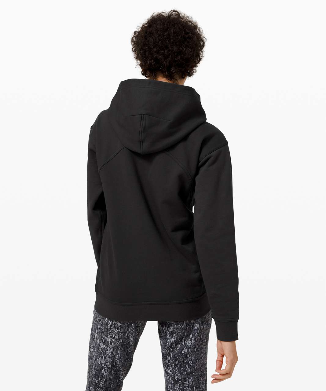 Lululemon Women All Yours Zip Up Hoodie Black Size Large L Great