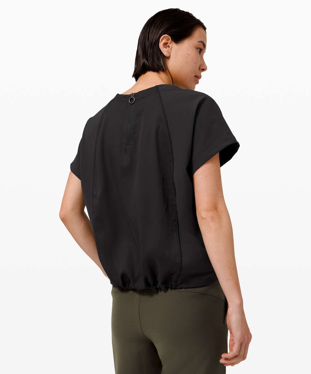 Lululemon Tied to Motion Short Sleeve - Black